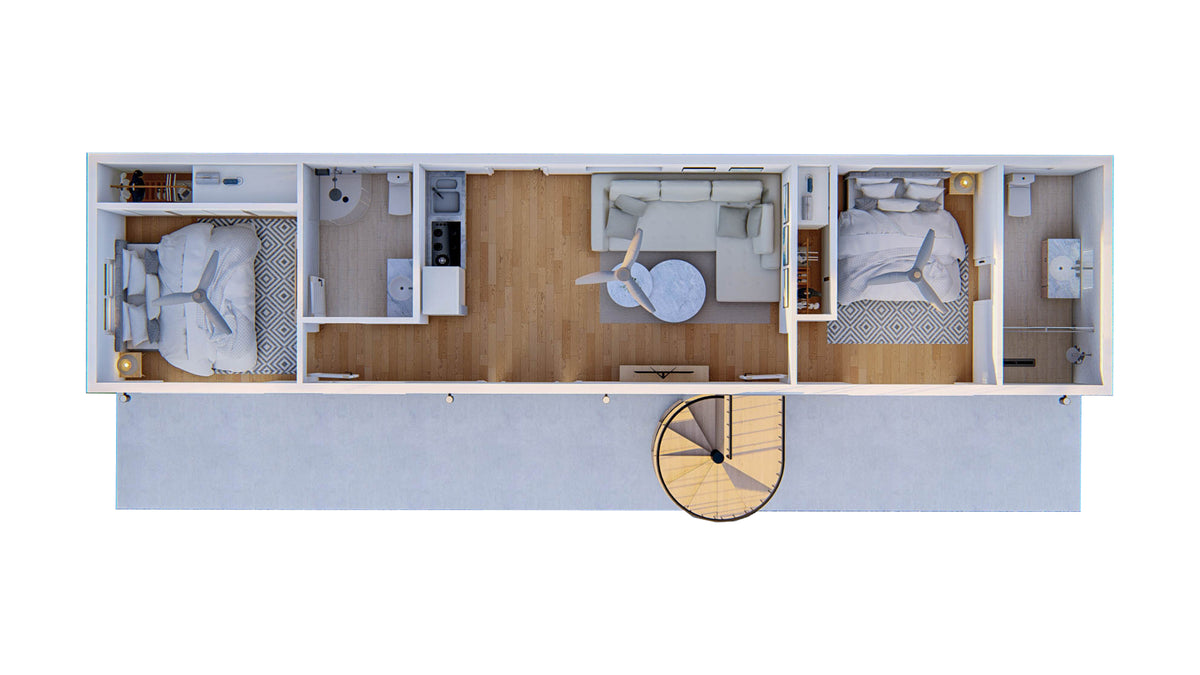 Grandview Steel House Kit
