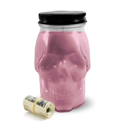LOVE POTION #9 SKULL CASH CANDLE