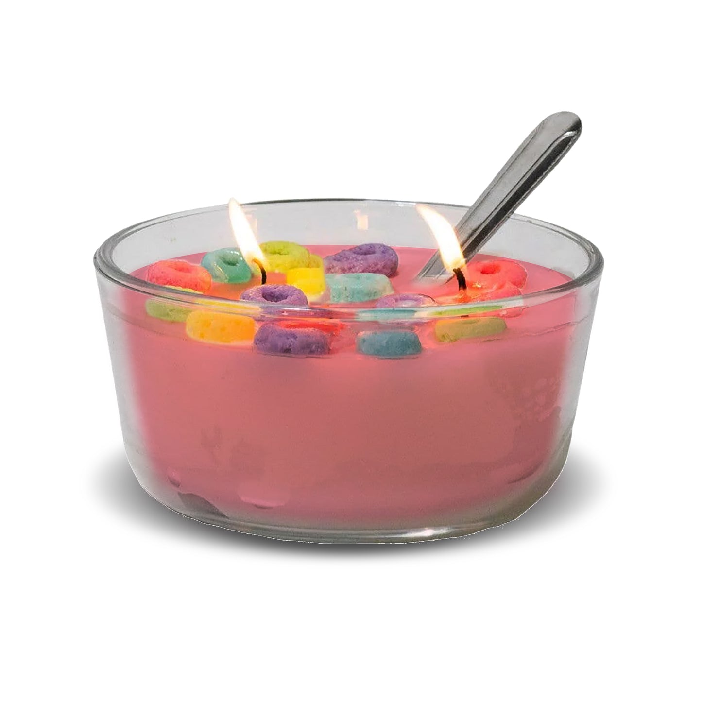 Birthday Cake Cereal Bowl Candle