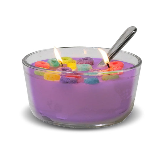 Calming Lavender Cereal Bowl Candle