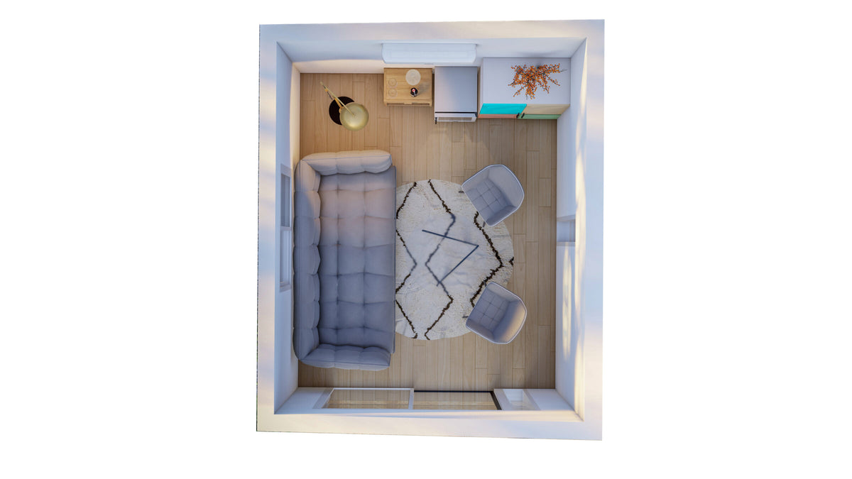 The Sunset Cove Steel House Kit