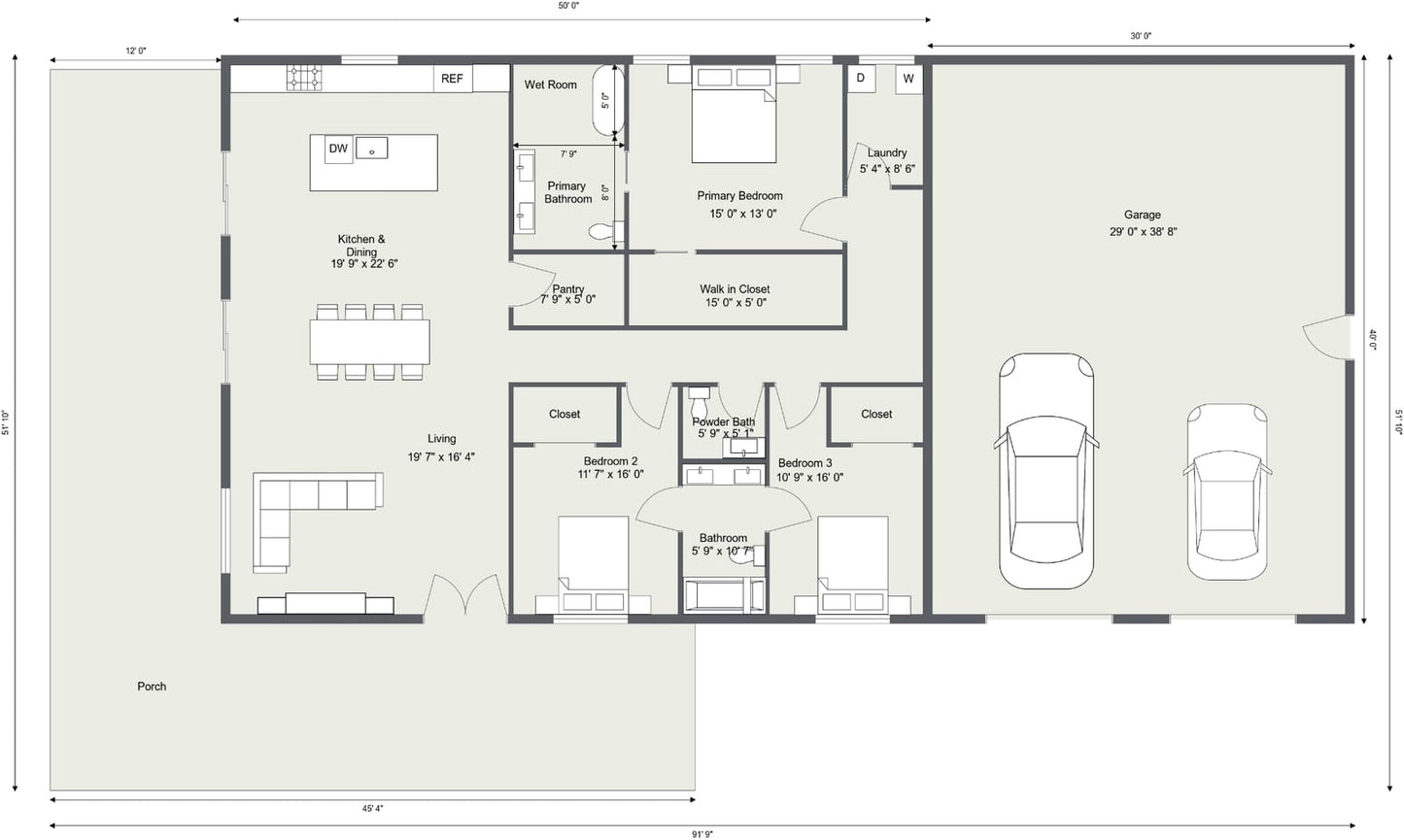 The Ridgeline Barndominium Kit