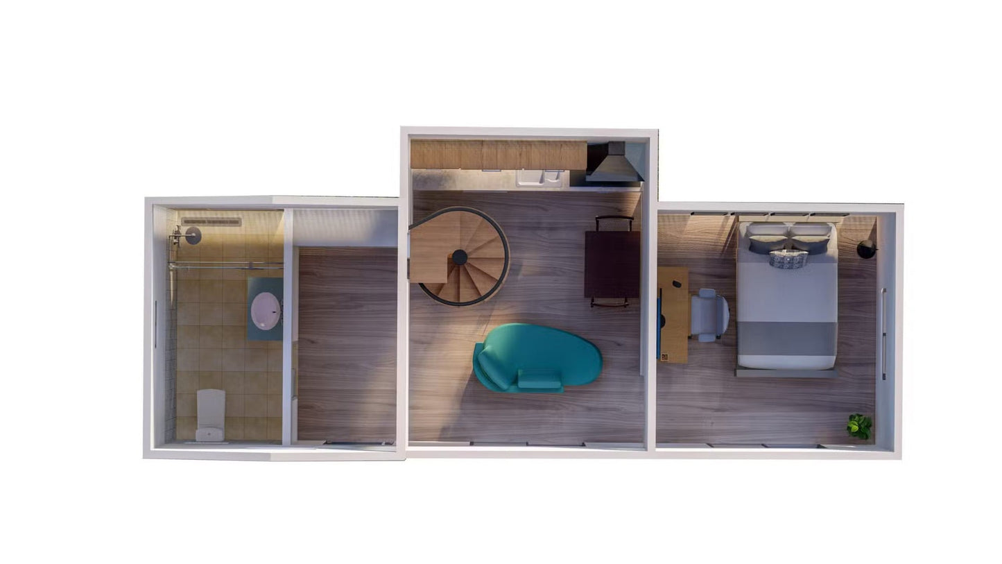 The Portside Steel House Kit
