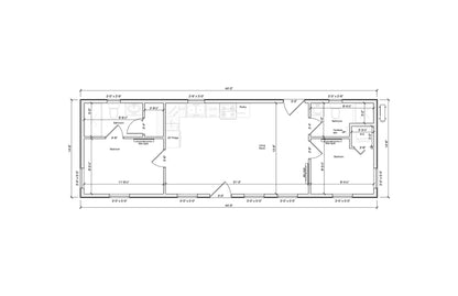 The Smoky Mountain Cabin Series (7 sizes & price points to choose from!)