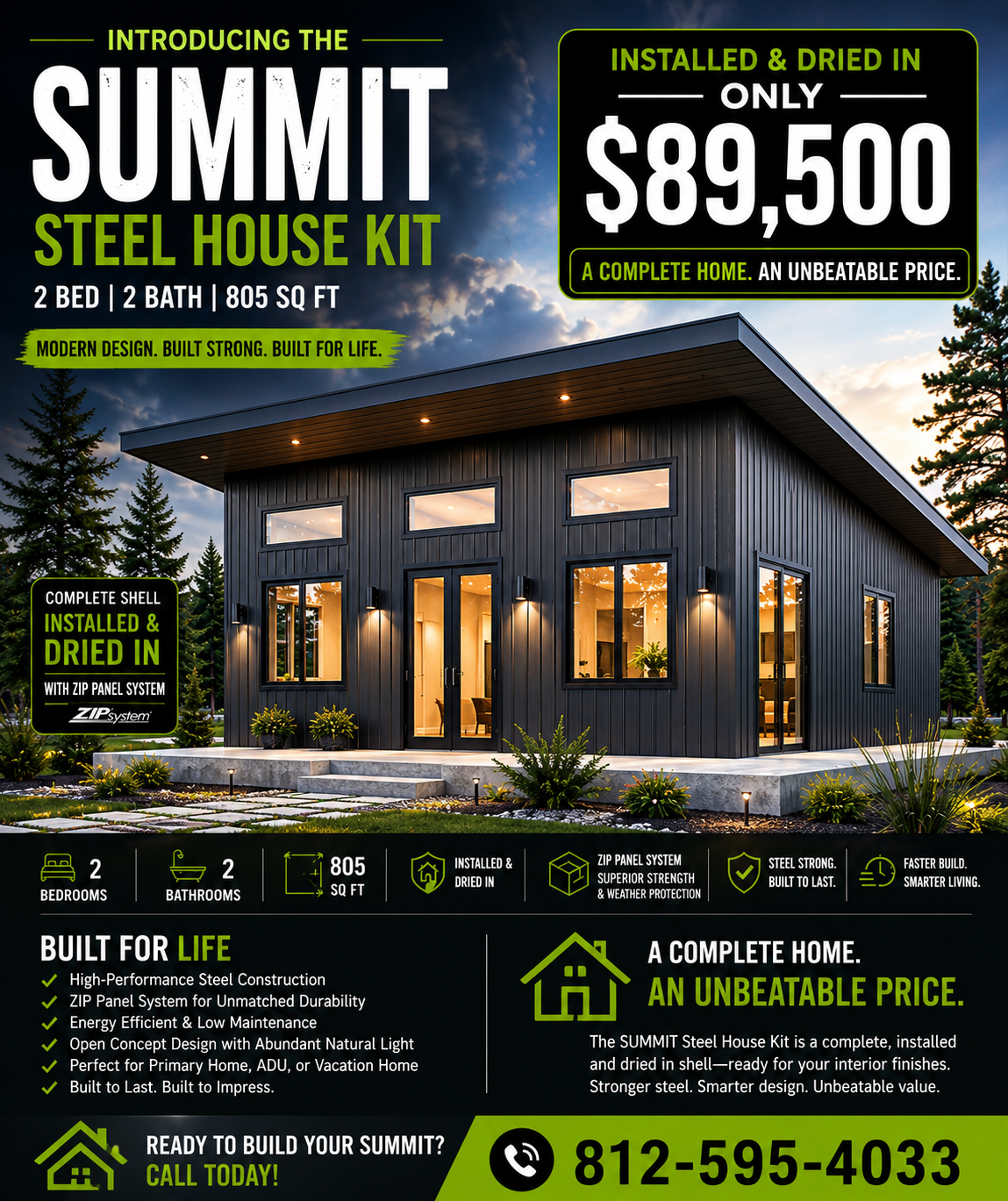 The Summit Steel Home Kit