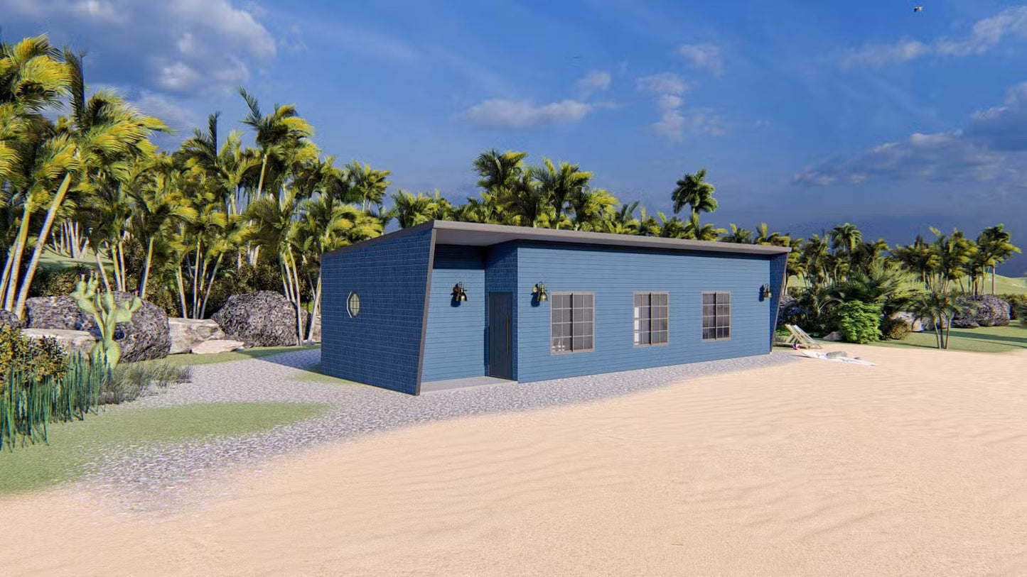 The Lighthouse Steel House Kit