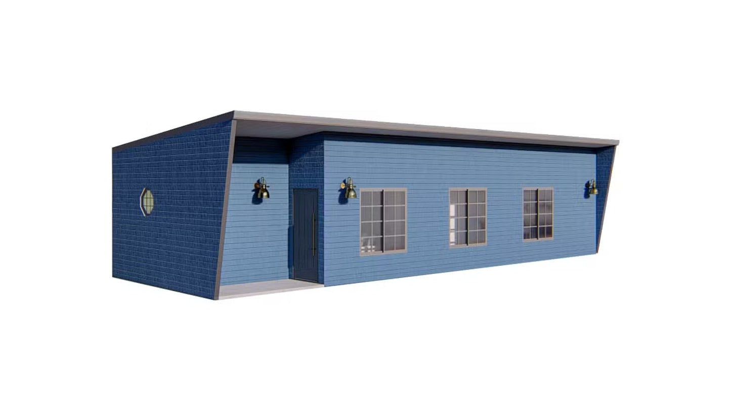 The Lighthouse Steel House Kit