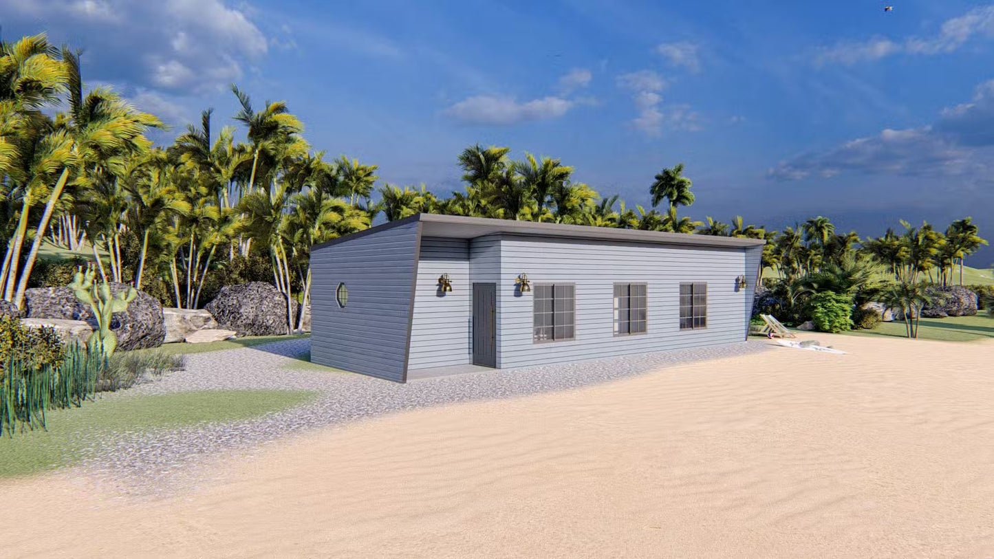 The Lighthouse Steel House Kit