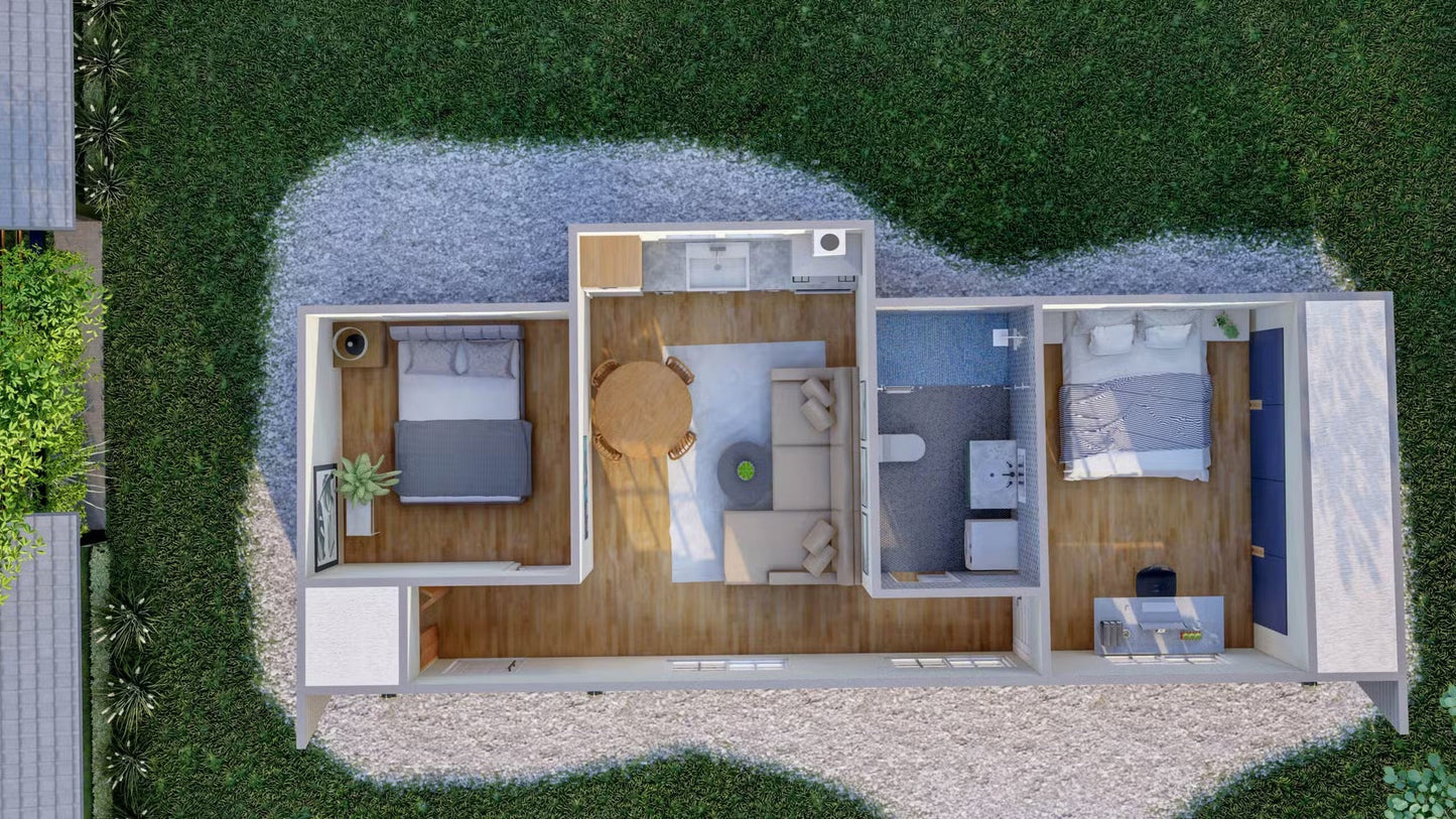 The Anchorage Steel House Kit