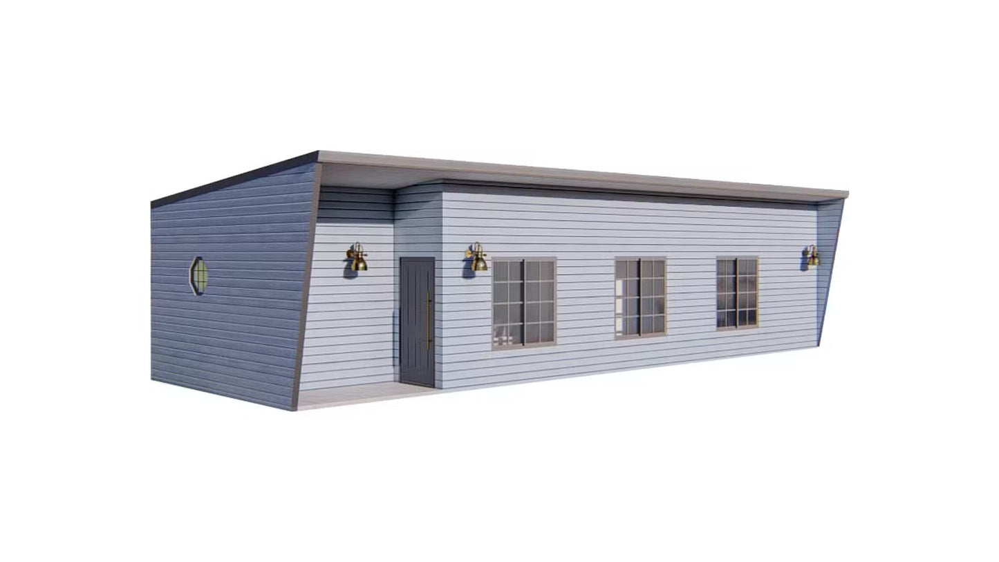 The Lighthouse Steel House Kit