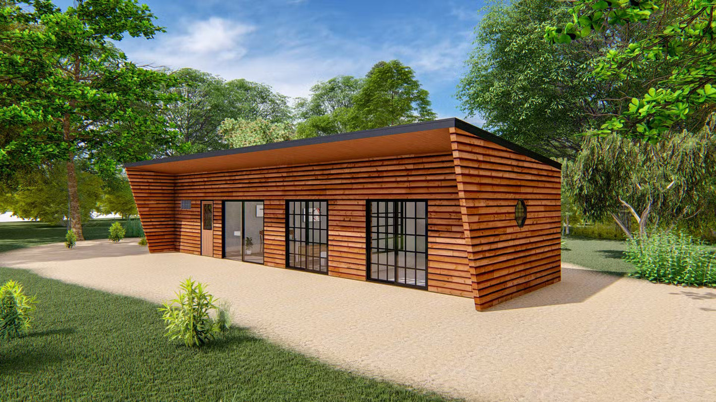 The Sandbar Steel House Kit