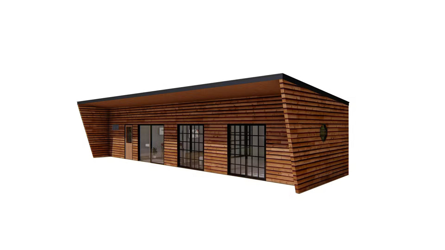 The Sandbar Steel House Kit