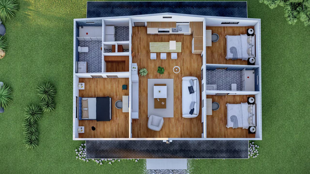 The Marina Steel House Kit