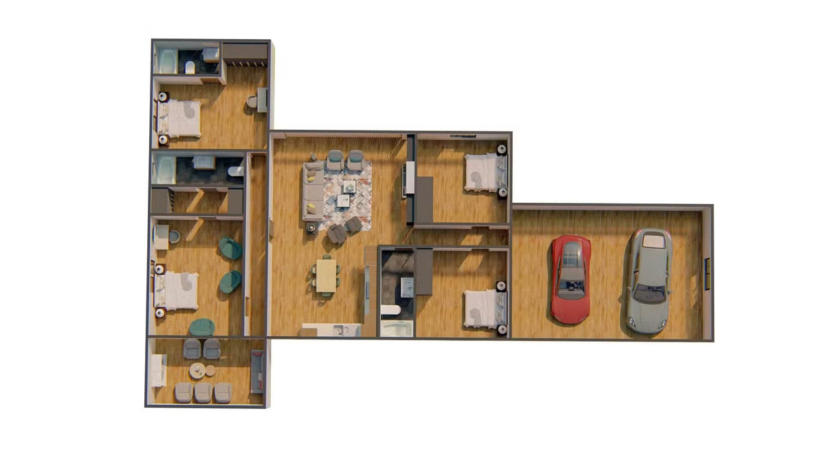 The Silver Wave Steel House Kit