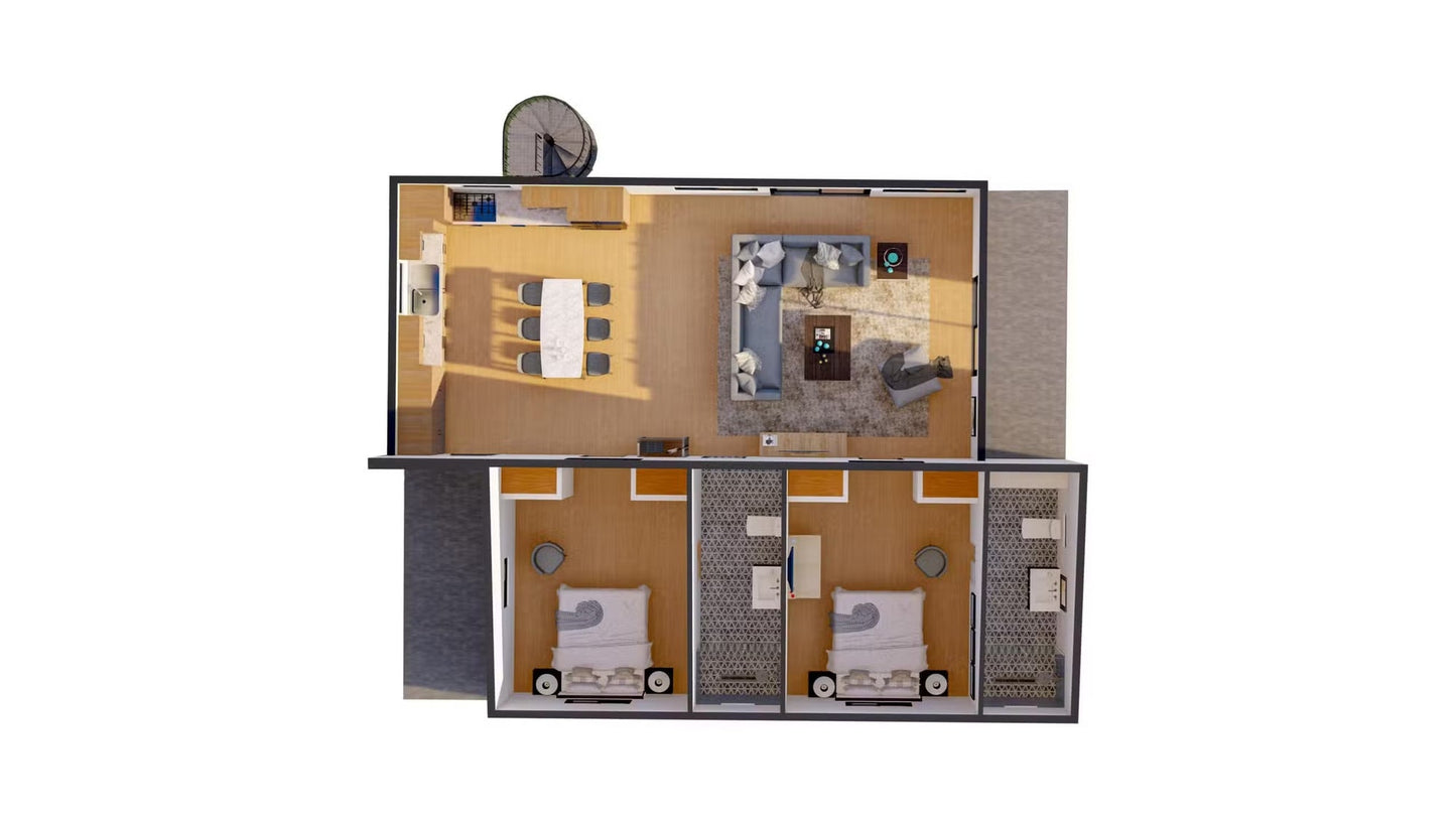 The Starboard Steel House Kit