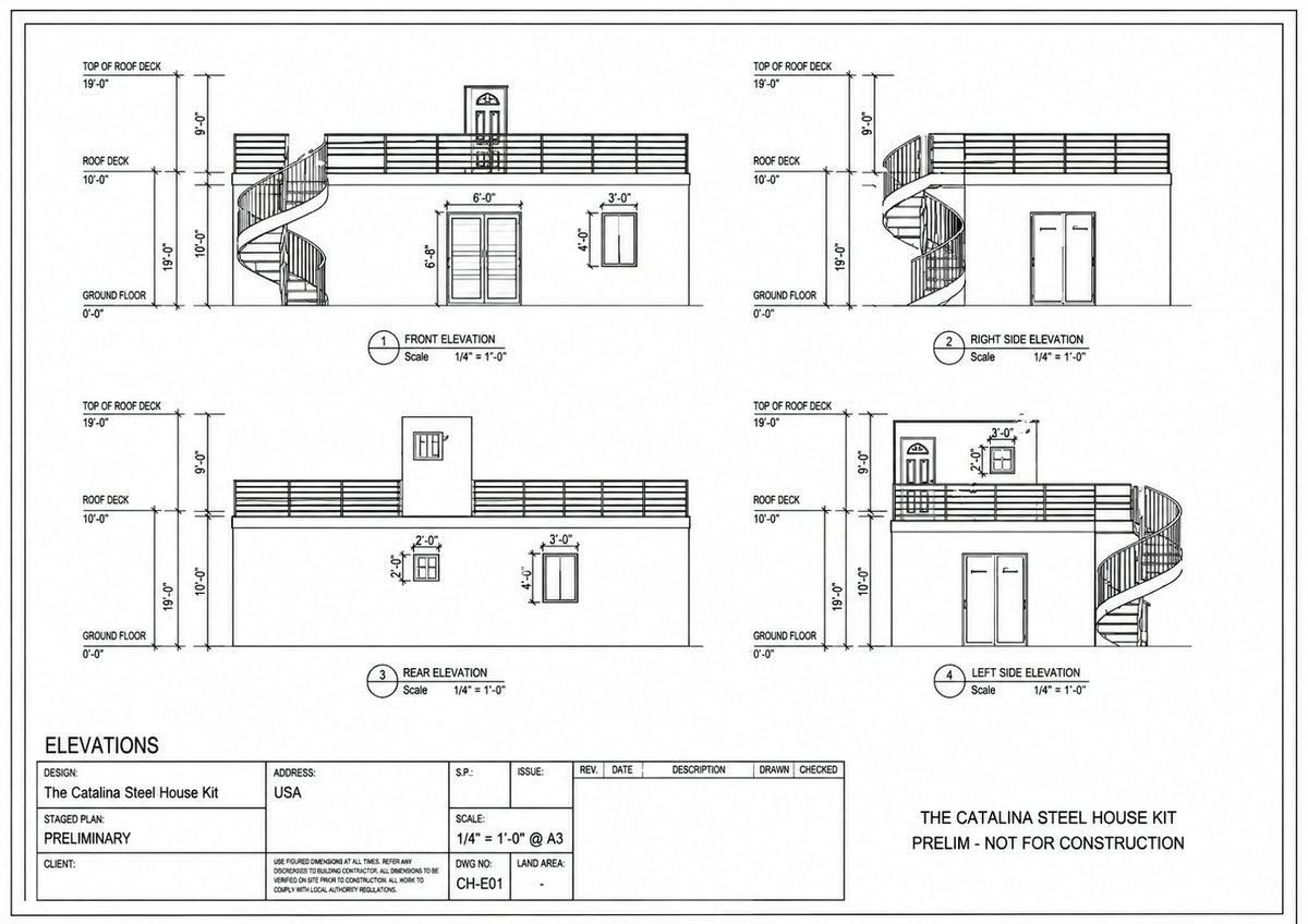 The Catalina Steel House Kit