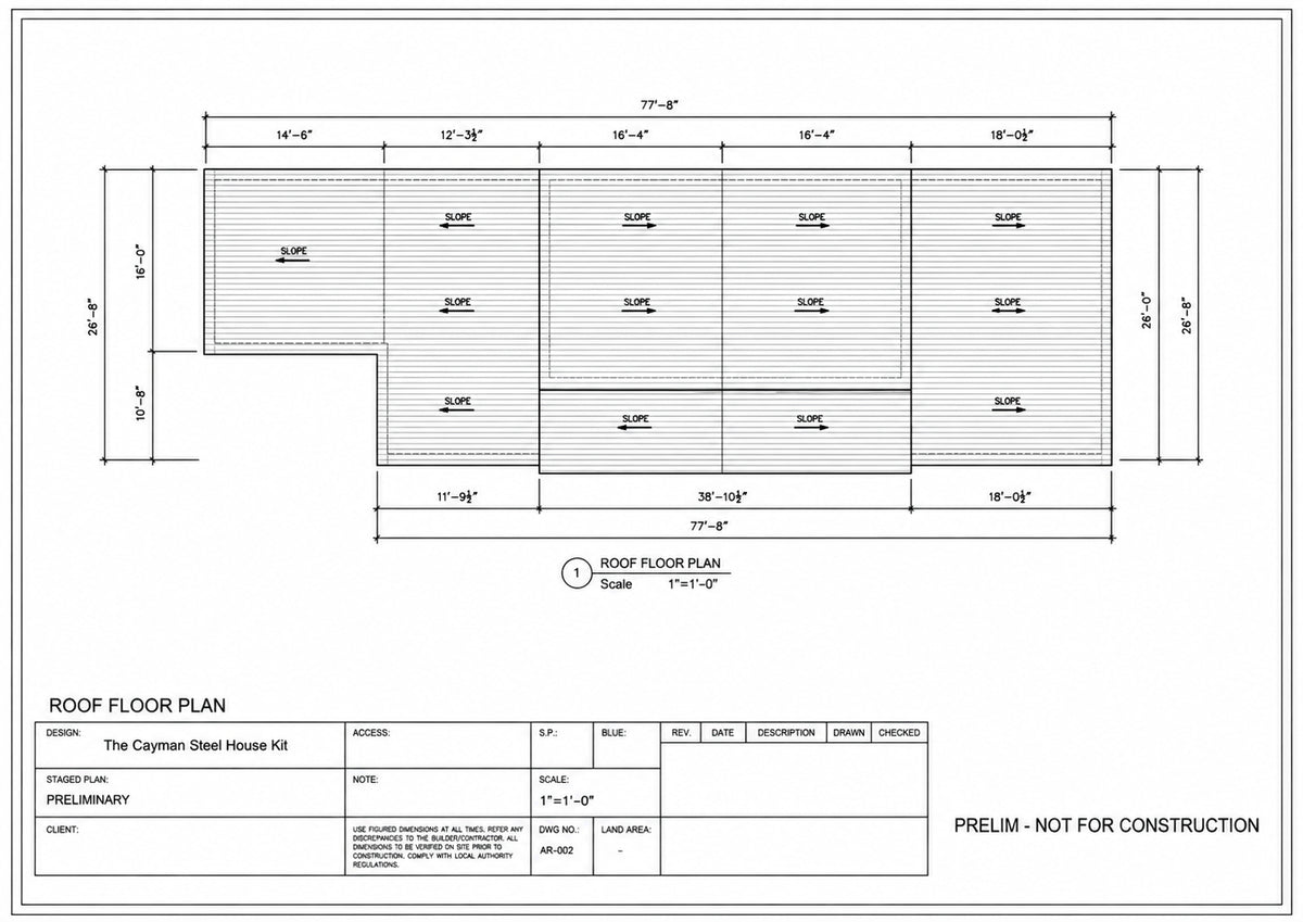 The Cayman Steel House Kit