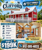 The Clifford Modular Cabin (2 bed 2 bath or 3 bed 2 bath options)