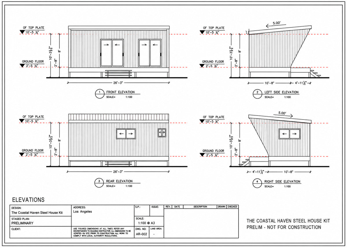 The Coastal Haven Steel House Kit