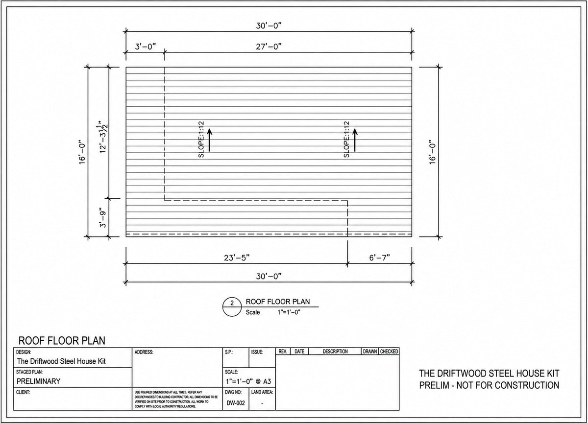 The Driftwood Steel House Kit