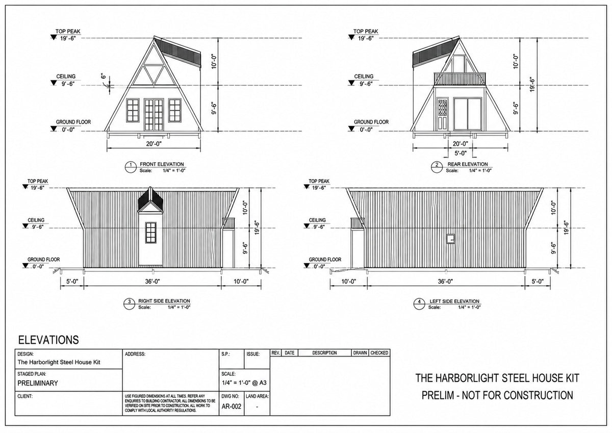 The Harborlight Steel House Kit
