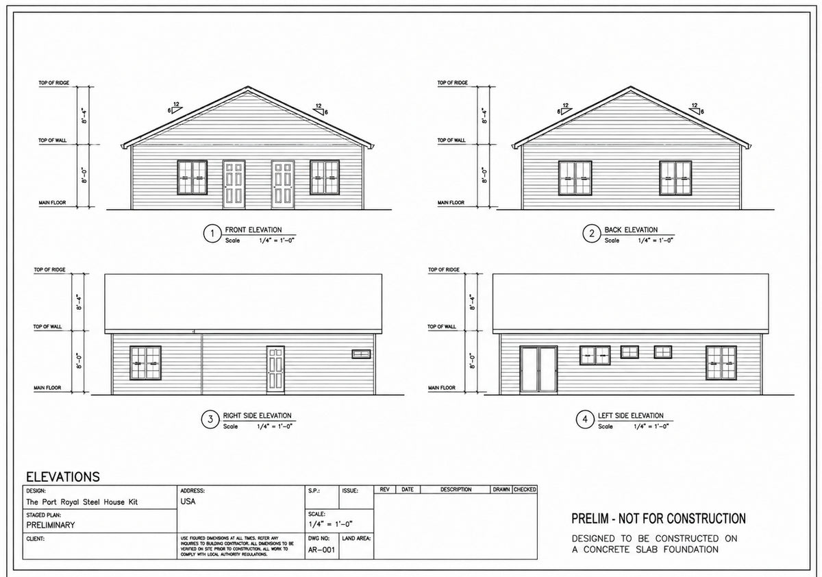 The High Tide Steel House Kit