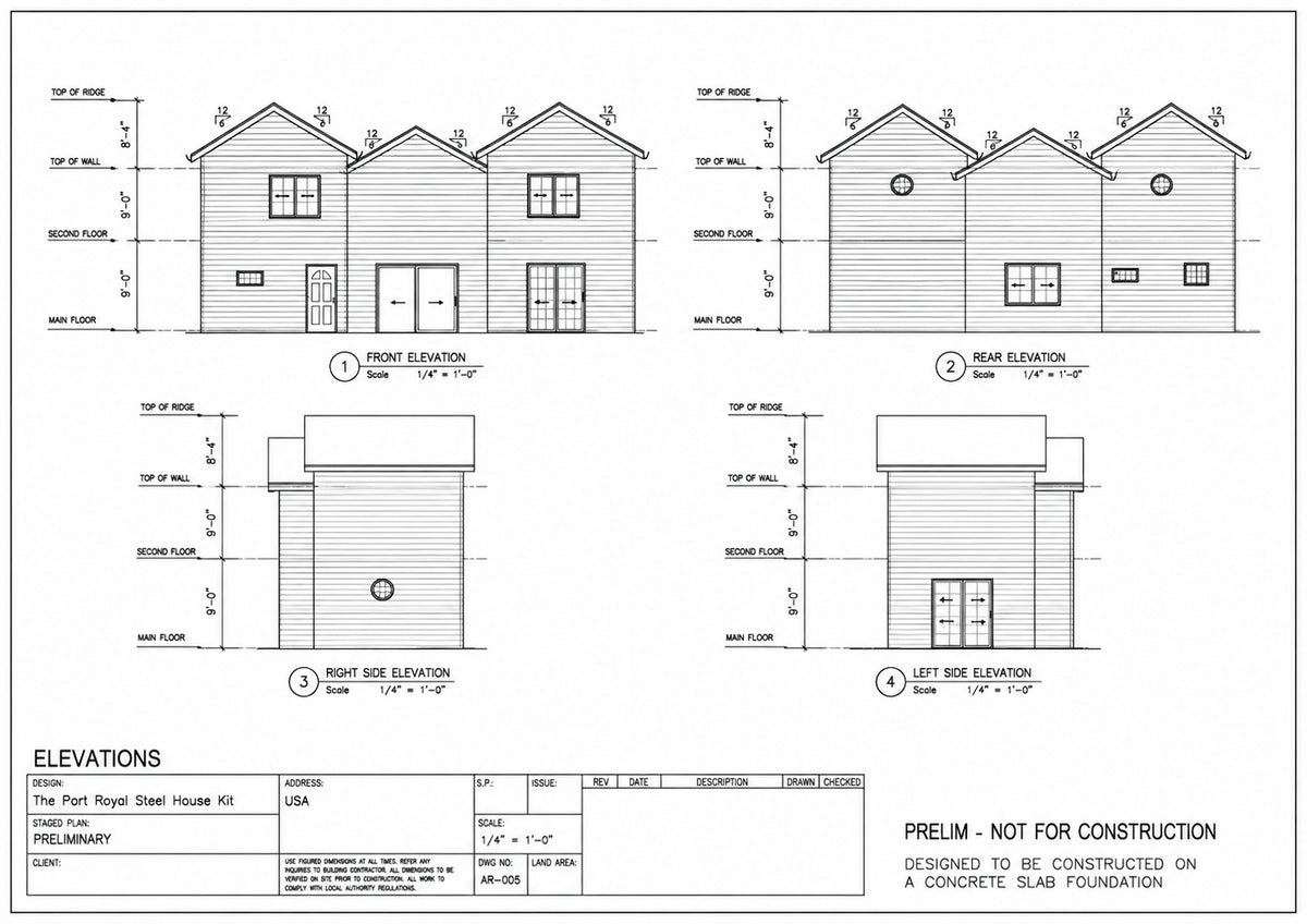 The High Tide Steel House Kit