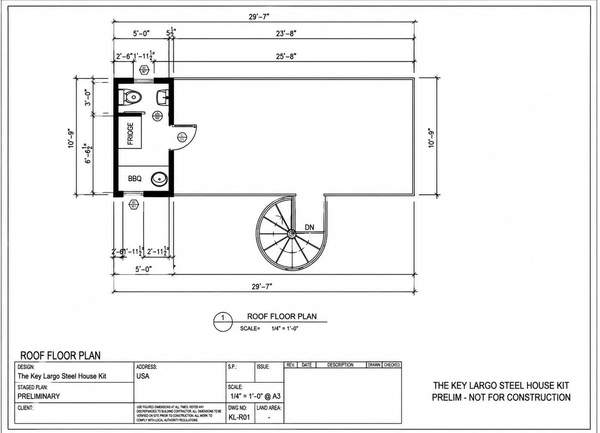 The Key Largo Steel House Kit