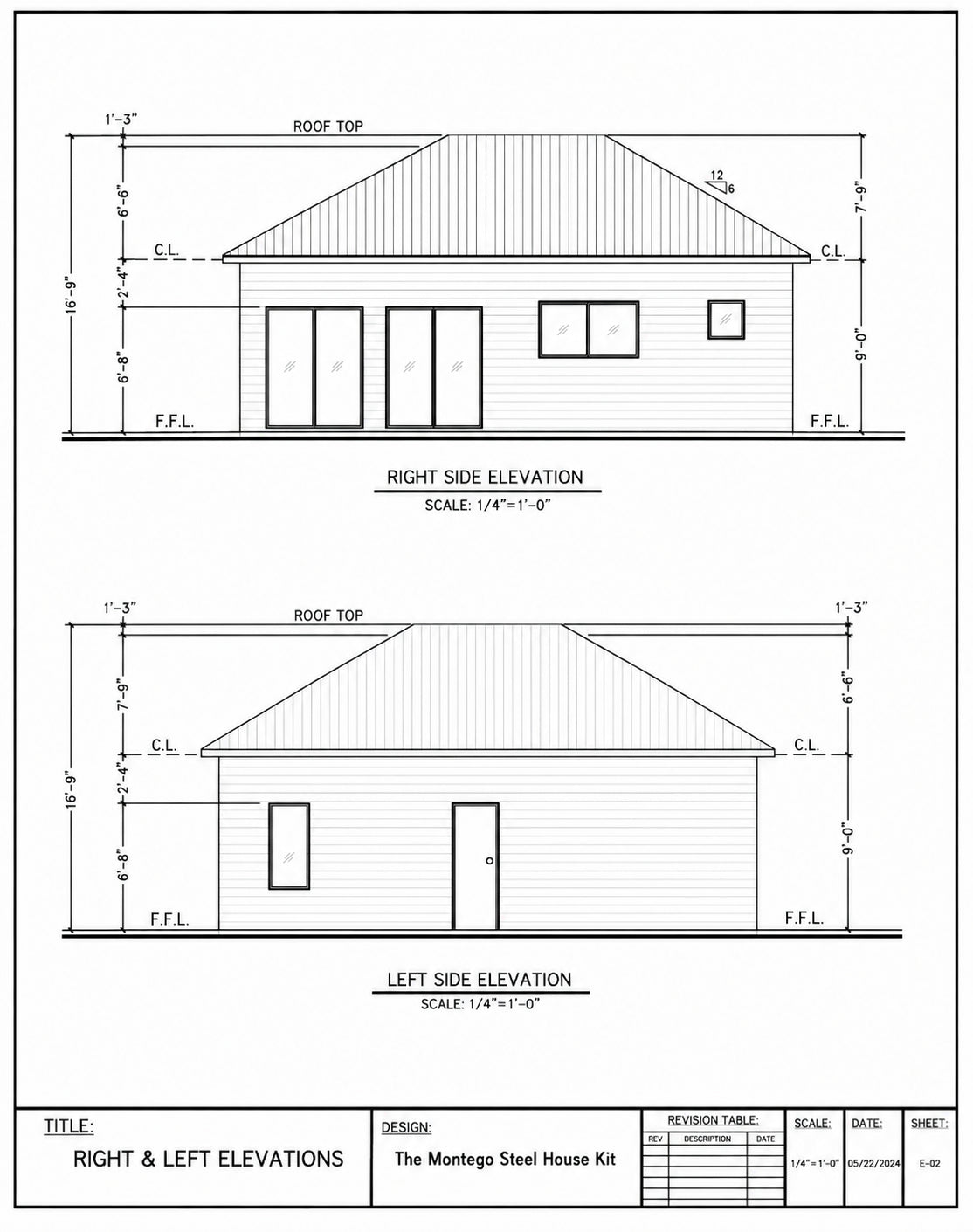 The Montego Steel House Kit