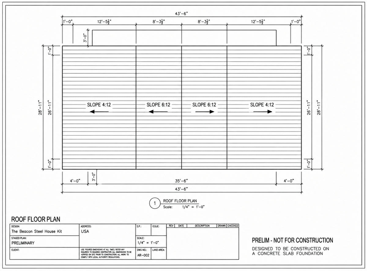 The Moon Tide Steel House Kit