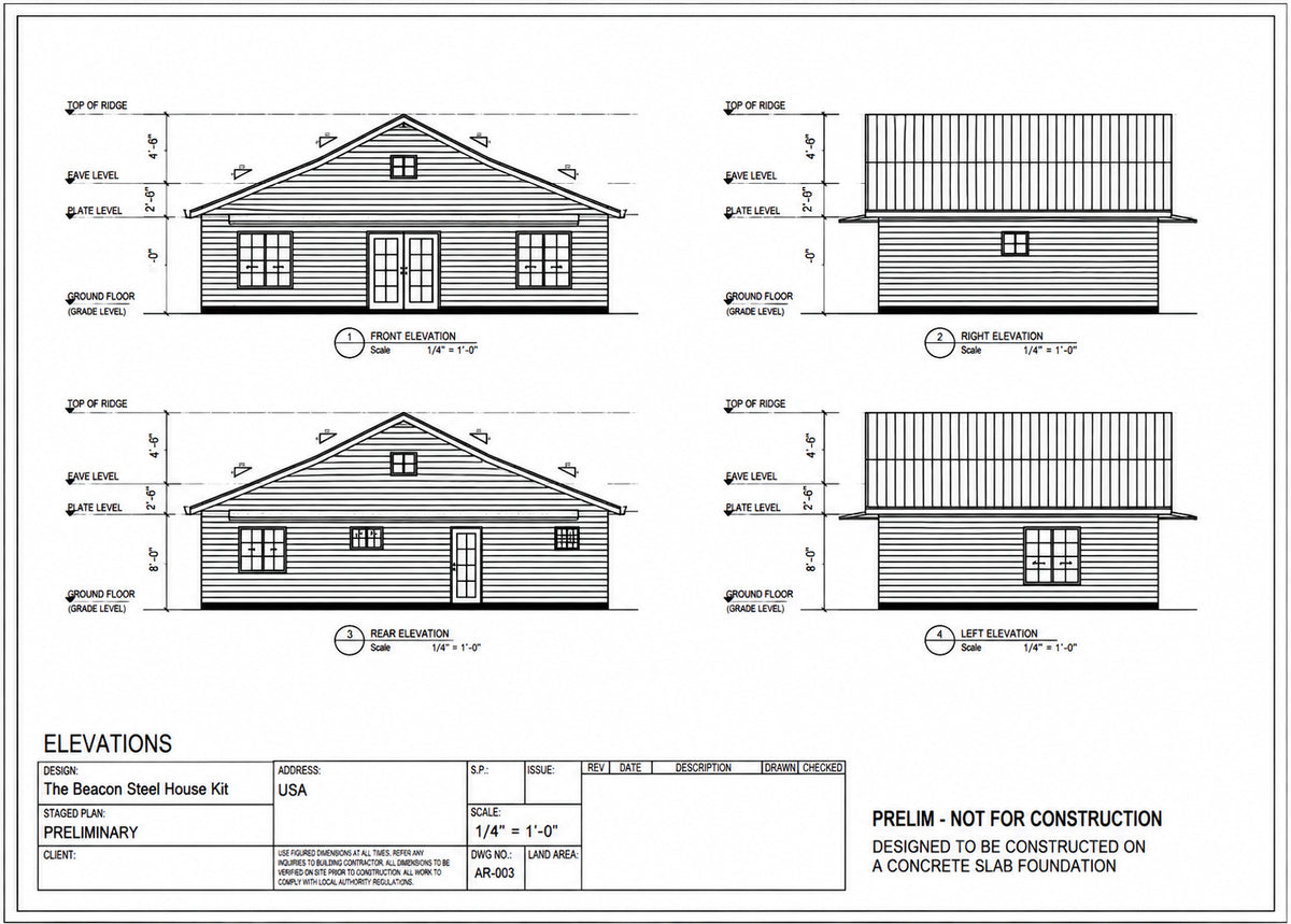 The Moon Tide Steel House Kit
