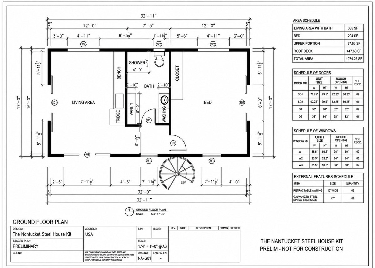 The Nantucket Steel House Kit