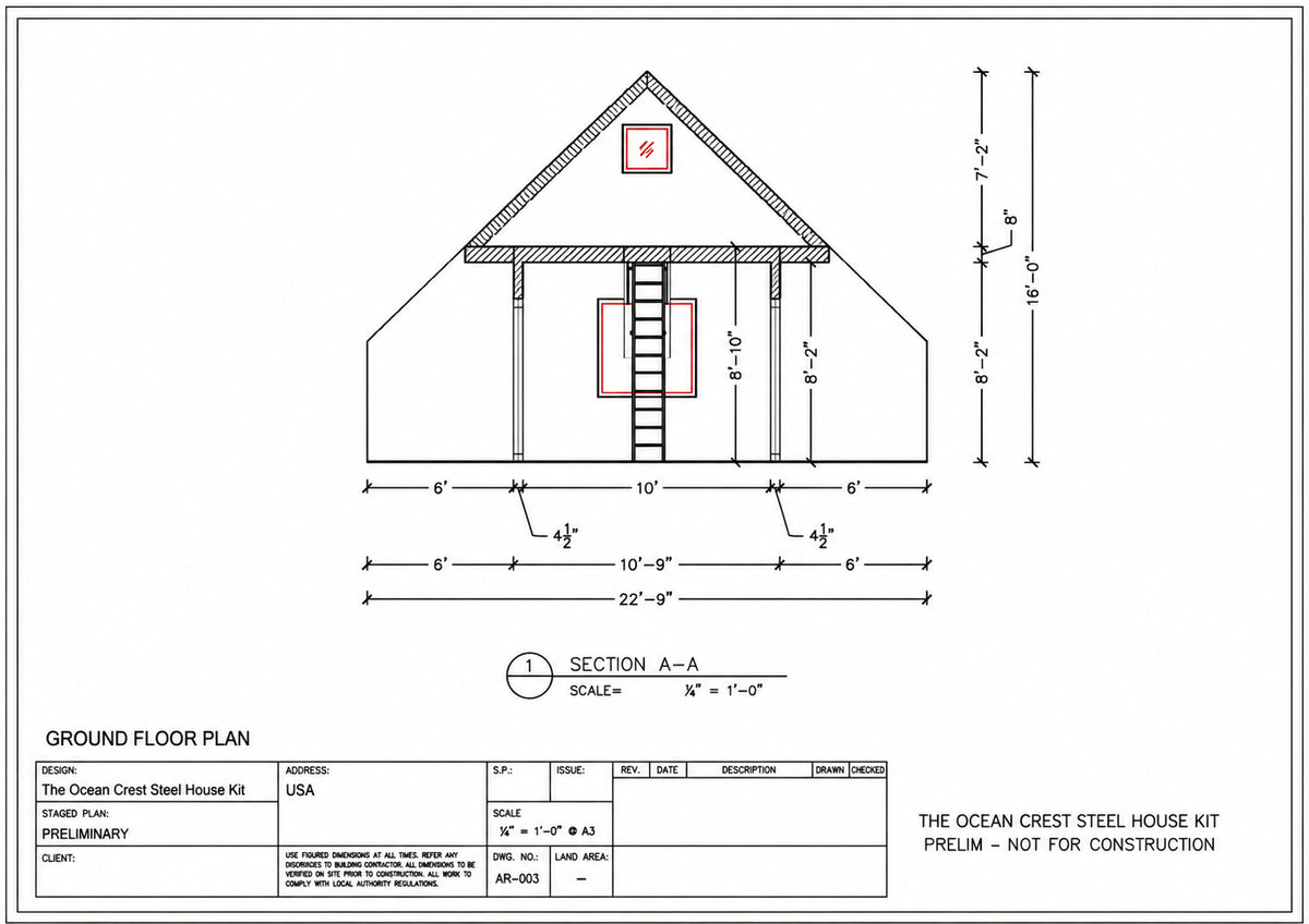 The Oceanic Steel House Kit