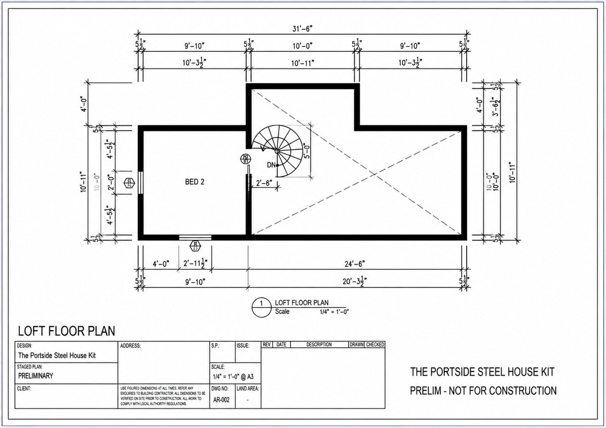 The Portside Steel House Kit