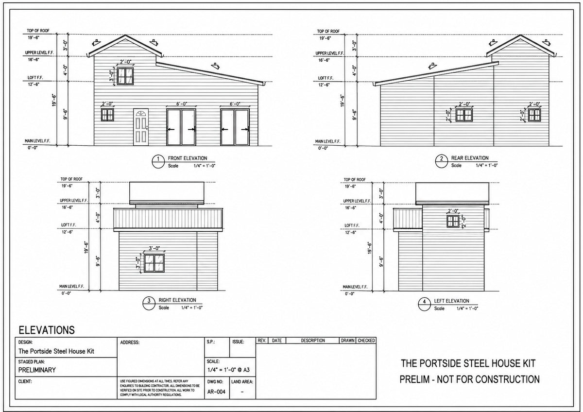 The Portside Steel House Kit