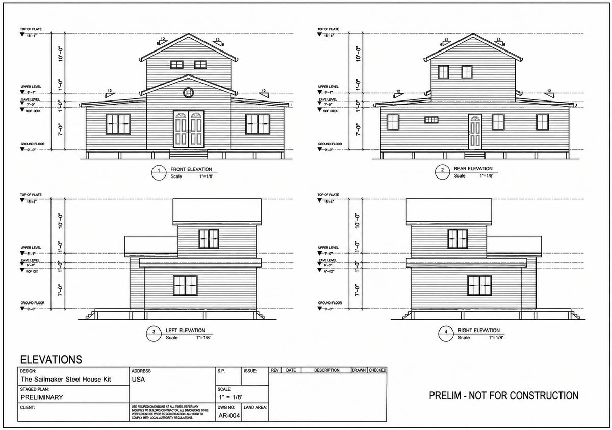 The Sailmaker Steel House Kit