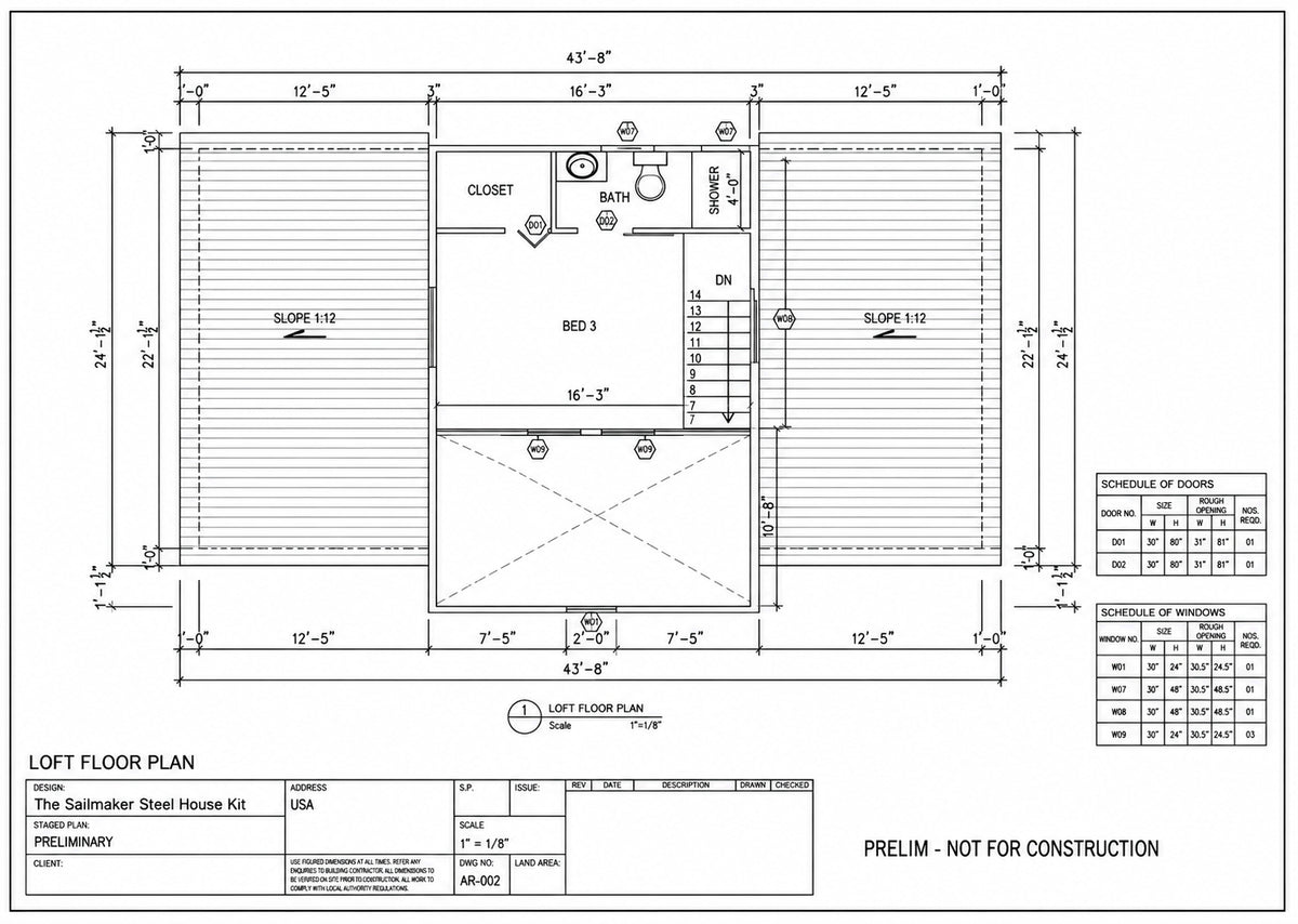 The Sailmaker Steel House Kit