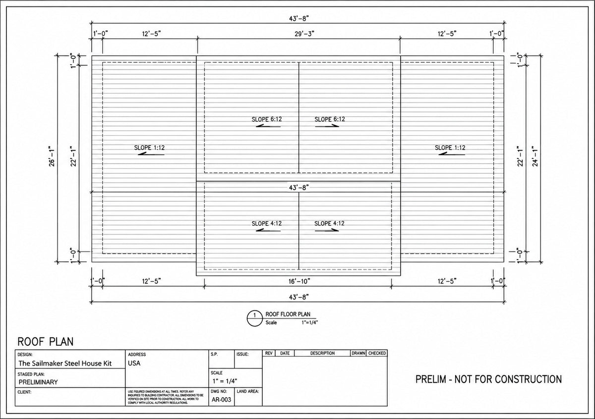 The Sailmaker Steel House Kit