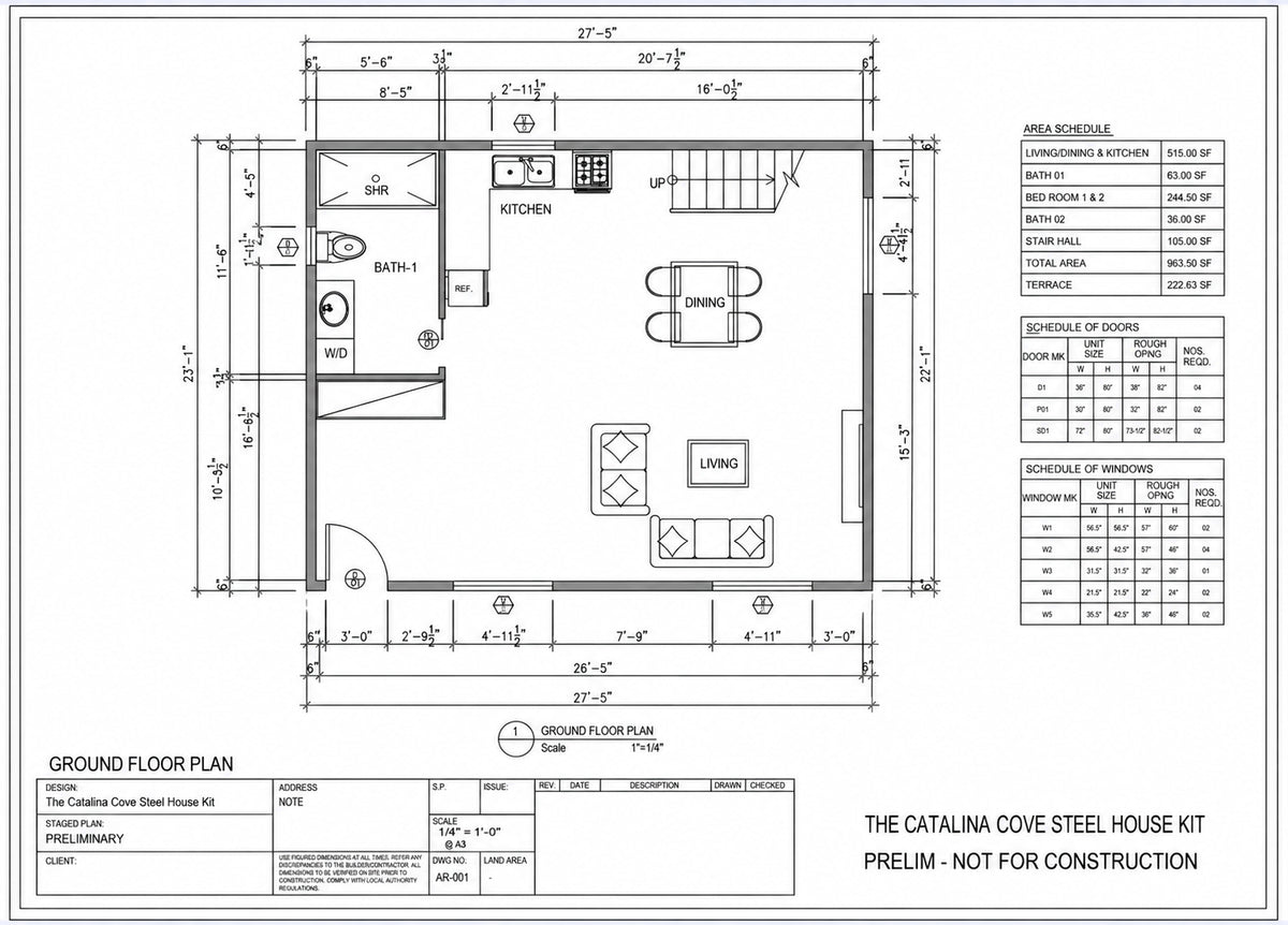 The Saltwater Steel House Kit