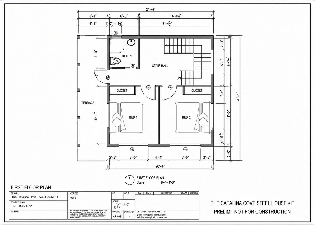 The Saltwater Steel House Kit