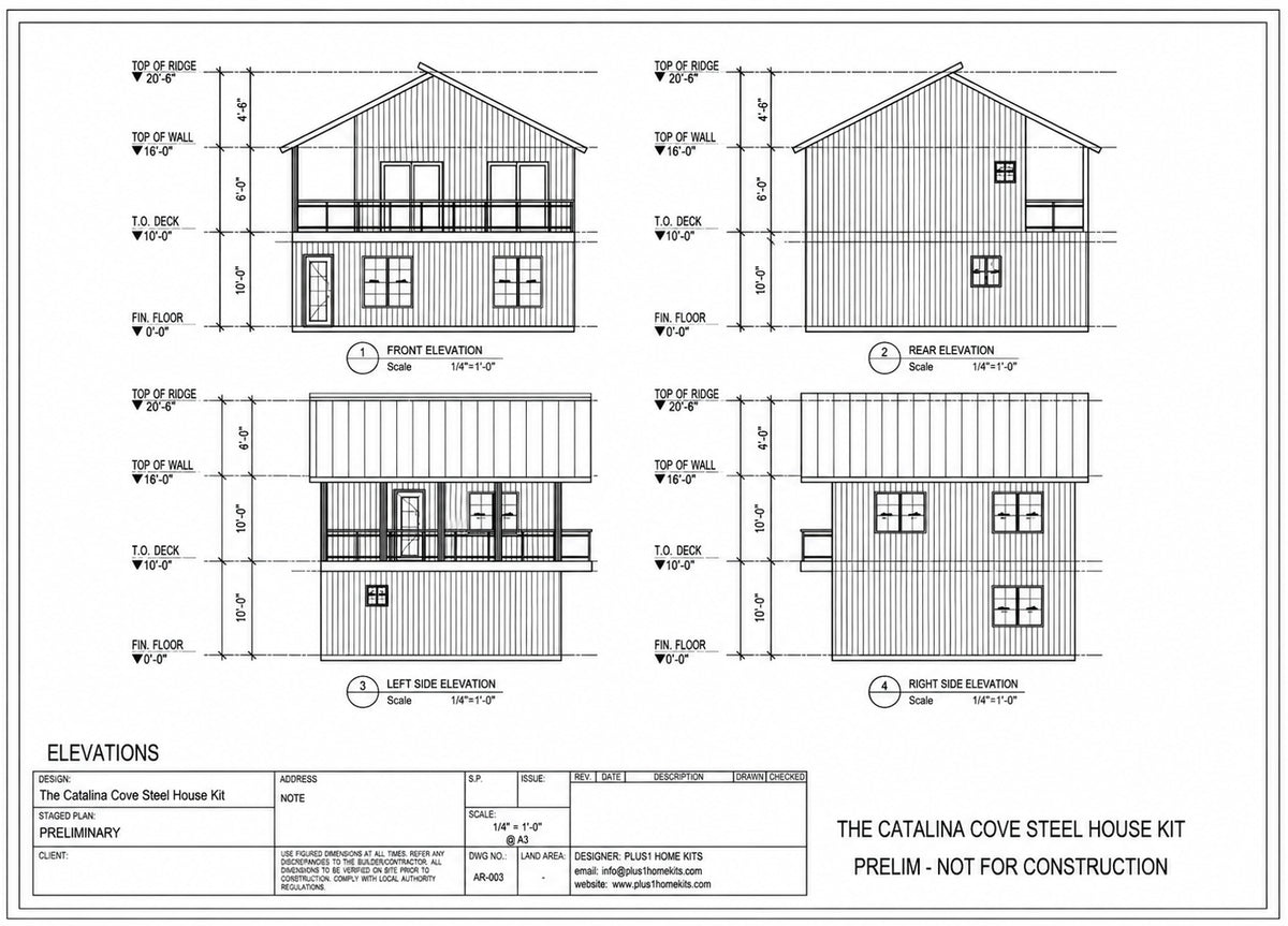 The Saltwater Steel House Kit