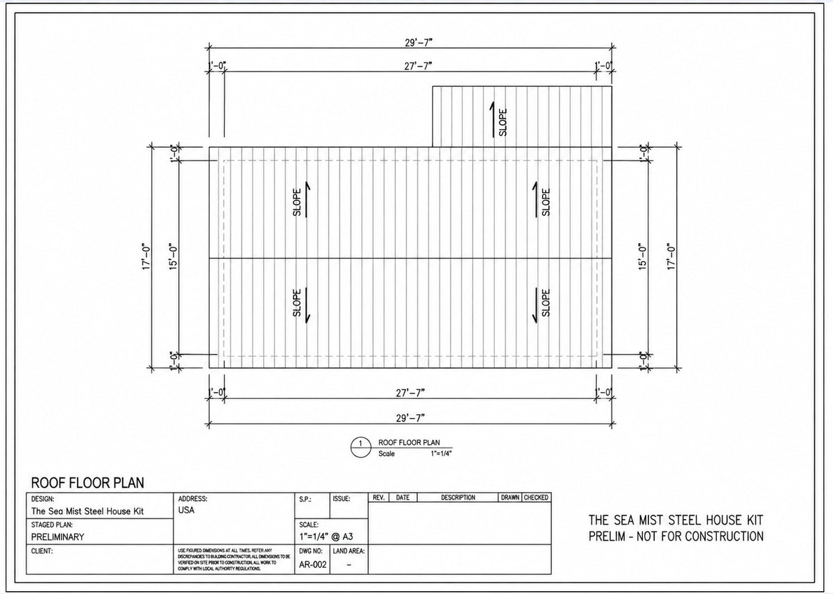 The Sea Mist Steel House Kit