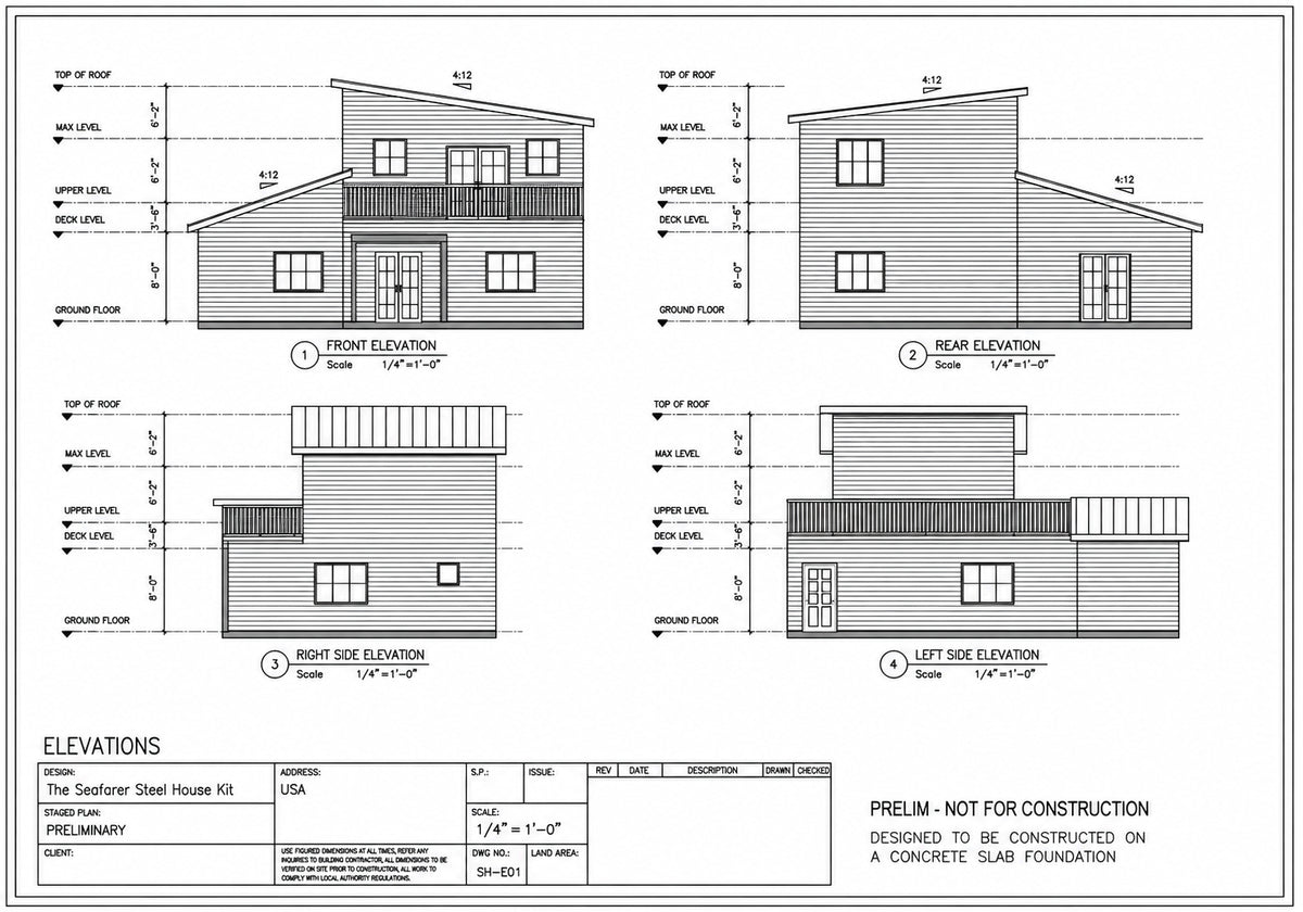 The Seafarer Steel House Kit