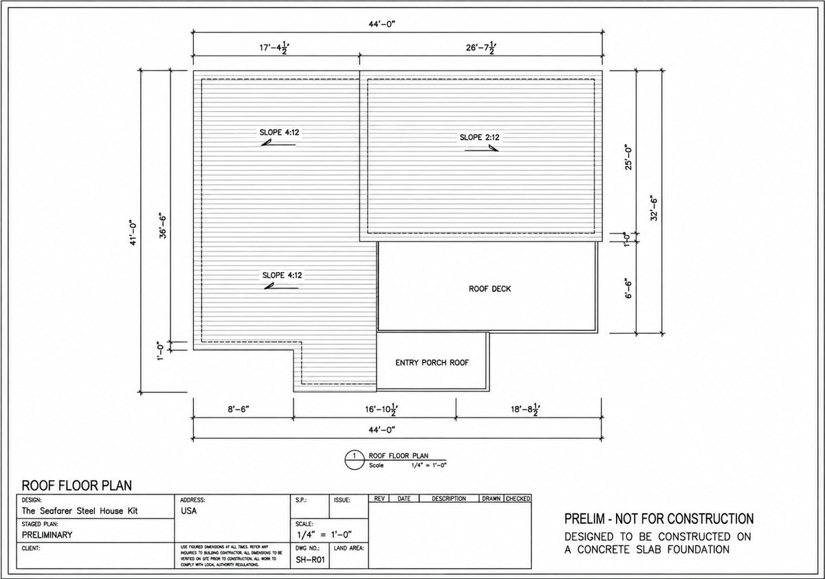 The Seafarer Steel House Kit