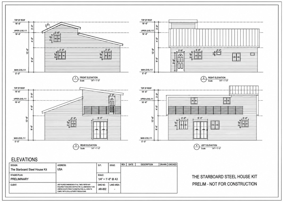 The Starboard Steel House Kit