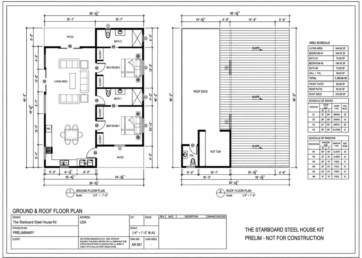 The Starboard Steel House Kit