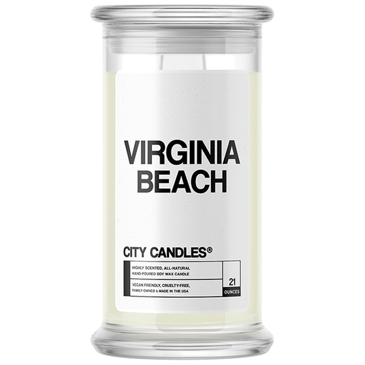 Virginia Beach City Candle