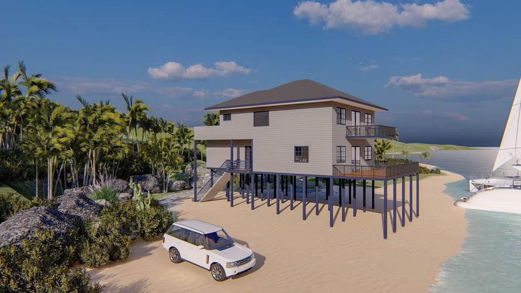 The Ocean Port Steel House Kit