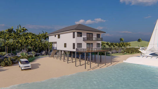 The Blue Wave Steel House Kit