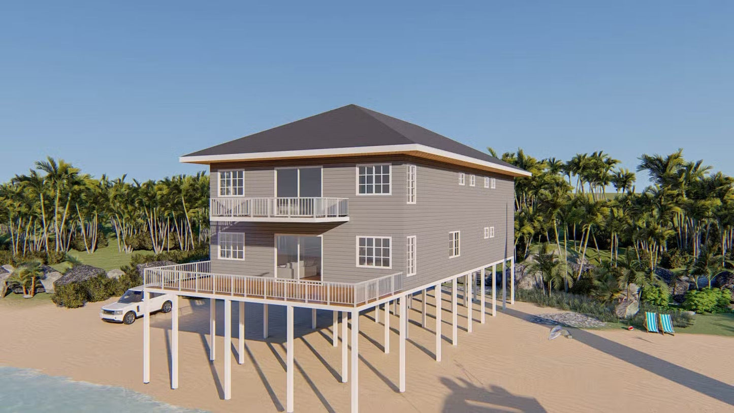 The Blue Wave Steel House Kit